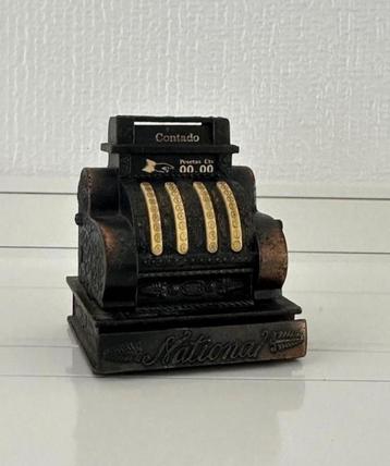 Vintage Puntenslijper Kassa National Metaal Te Koop Stekene, Antiek en Kunst, Ophalen