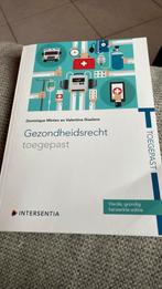 Gezondheidsrecht toegepast (vierde editie), Zo goed als nieuw, Ophalen, Valentina Staelens; Dominique Minten