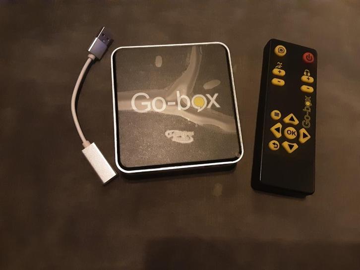 Go box spoken subtitles, TV, Hi-fi & Vidéo, Convertisseurs, Comme neuf, Enlèvement