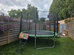 Trampoline x-scape
366 cm, Ophalen, Zo goed als nieuw
