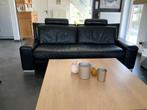 3 zit zetel, Huis en Inrichting, Driepersoons, Leer, Ophalen of Verzenden, Rechte bank