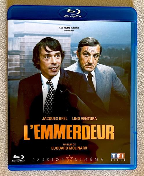 L' EMMERDEUR (Lino Ventura, Jacques Brel) // Staat Als Nieuw, Cd's en Dvd's, Blu-ray, Zo goed als nieuw, Overige genres, Ophalen of Verzenden