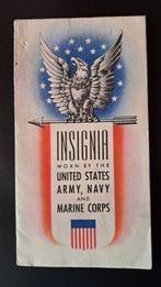 Brochure over patriottische badges van de VS, USN en USMC ui, Ophalen of Verzenden