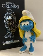 Orlinski: in beslag te nemen set van twee Smurfensculpturen, Antiek en Kunst, Ophalen of Verzenden