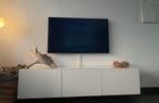 IKEA BESTÅ tv-meubel + UPPLEVA tv-ophangsysteem, Ophalen, 150 tot 200 cm, Zo goed als nieuw, Minder dan 100 cm