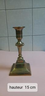 Bougeoir en laiton, Antiquités & Art, Antiquités | Bougeoirs, Enlèvement, Autres matériaux