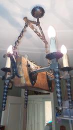 Lustre, lampes suspendues, Maison & Meubles, Lampes | Suspensions, Métal, Vintage, Enlèvement, Utilisé