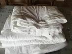 Winter + zomerdekbed 1 persoon, Ophalen, Gebruikt, Eenpersoons, Wit