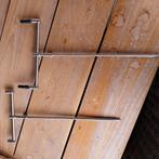 Inox buzzerbars met snelkoppeling voor je biepers, Ophalen, Zo goed als nieuw