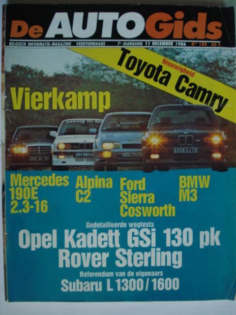 AutoGids 188, Boeken, Auto's | Folders en Tijdschriften, Gelezen, Algemeen, Verzenden