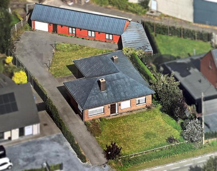 Woning met werkruimte / opslagplaats / hobbyruimte, Immo, Huizen en Appartementen te koop, Provincie West-Vlaanderen, 1000 tot 1500 m²