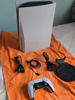 Ps5 [Disk] met PS headset en 8 spelletjes, Games en Spelcomputers, Spelcomputers | Sony PlayStation 5, Ophalen, Zo goed als nieuw