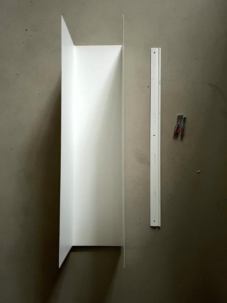 IKEA BOTKYRKA wandplank (staal, wit), Huis en Inrichting, Woonaccessoires | Wandplanken en Boekenplanken, Nieuw, Ophalen of Verzenden