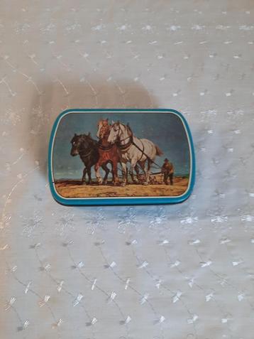 Vintage oud blikken Rizla+ sigarettenpapier doosje beschikbaar voor biedingen