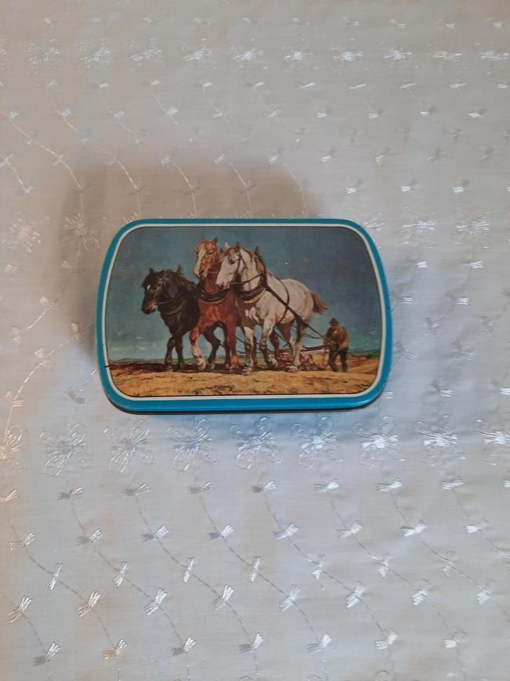 Vintage oud blikken Rizla+ sigarettenpapier doosje, Verzamelen, Blikken, Gebruikt, Overige, Overige merken, Ophalen