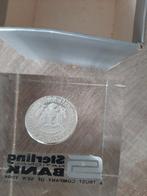 Half dollar de 1964 coule dans un cube avec boîte originale, Postzegels en Munten, Ophalen