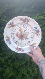 Vintage wandbord klok, Antiek en Kunst, Ophalen