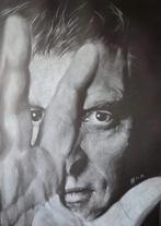 Dessins crayon blanc sur fond noir, Ophalen