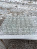 Glazen bewaarpotten met deksel 50 stuks weckpot inmaakpot, Ophalen, Gebruikt, Glas