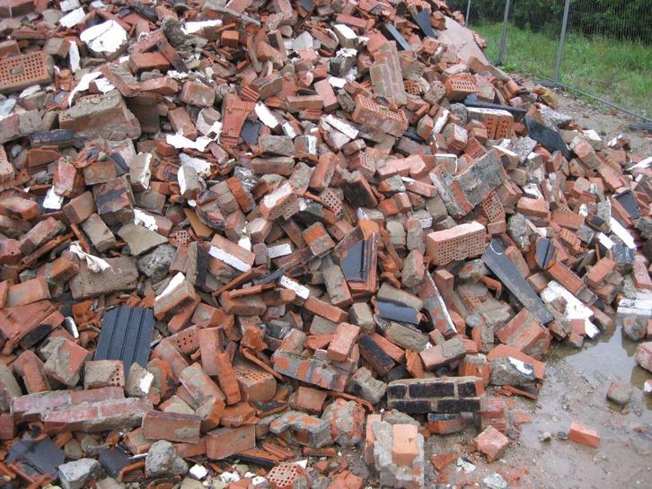 Storten mengpuin, storten puin, Tuin en Terras, Grind, Keien en Split, Gebruikt, Ophalen of Verzenden