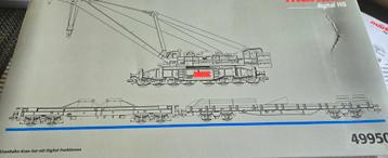 Marklin 49950 set spoorwegkraan met digitale functies. beschikbaar voor biedingen