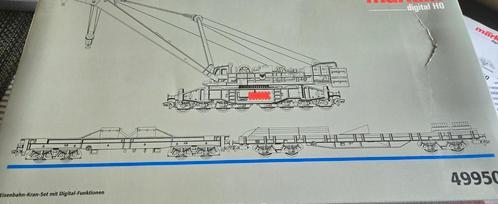 Marklin 49950 set spoorwegkraan met digitale functies., Hobby en Vrije tijd, Modeltreinen | H0, Zo goed als nieuw, Ophalen of Verzenden