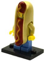 Hot Dog Man, Series 13 Minifigure with Stand and Accessories, Ophalen of Verzenden, Nieuw, Complete set, Lego