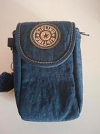 Kipling schoudertasje donkerblauw met aapje, Verzenden, Gebruikt, Blauw, Schoudertasje
