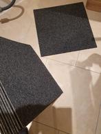 10 dalles de moquette plombantes anthracites 50x50cm, Enlèvement, Comme neuf, Gris, Carré