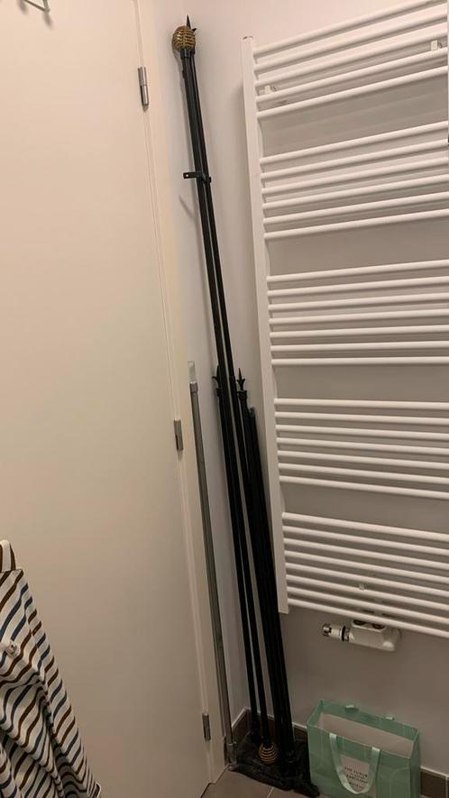 Diverse gordijnstangen en rails, Huis en Inrichting, Stoffering | Gordijnen en Lamellen, Gebruikt, 150 tot 200 cm, Minder dan 50 cm