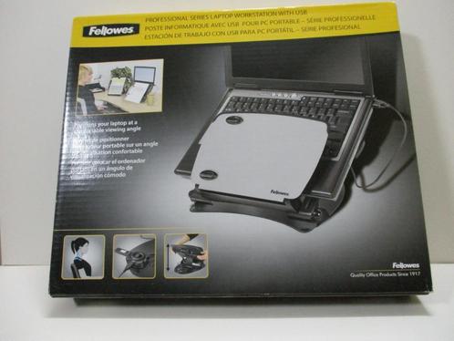FELLOWES METALEN LAPTOPSTANDAARD, Computers en Software, Windows Laptops, Zo goed als nieuw, Ophalen