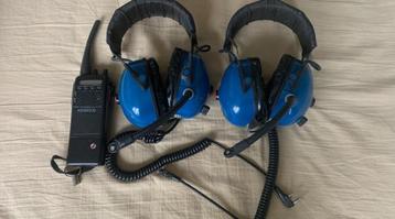 2 headsets LYNX voor de luchtvaart