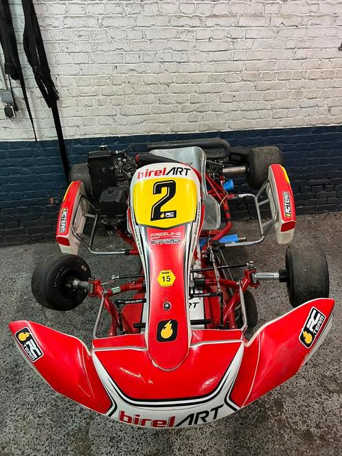 Karting 125 cc Birel Rotax Max, Sport en Fitness, Karting, Zo goed als nieuw