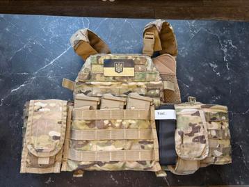 Warrior Assault Systems DCS plate carrier multicam, Envoi