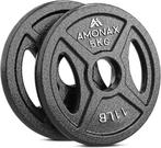 Amonax Gietijzeren halterschijvenset 2x 5kg GRATIS LEVERING