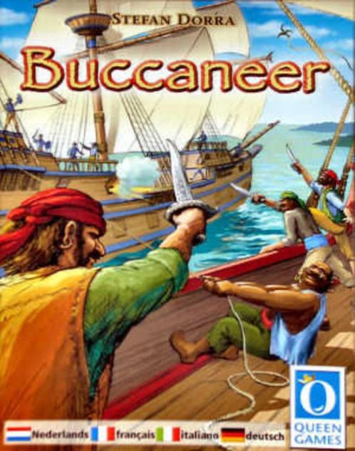 Buccaneer — Strategie- en avonturenspel voor de volle zee, Hobby en Vrije tijd, Gezelschapsspellen | Bordspellen, Zo goed als nieuw