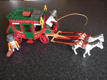 Playmobil Postkoets, Enlèvement ou Envoi, Comme neuf, Ensemble complet