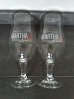 Bierglazen Martha, Verzamelen, Biermerken, Nieuw, Overige merken, Glas of Glazen, Ophalen of Verzenden