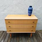 Vintage retro lowboard sideboard ladekast, Huis en Inrichting, Kasten | Ladekasten, Ophalen, Zo goed als nieuw