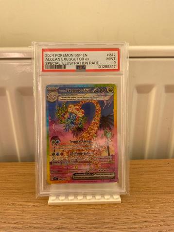 Alolan Exeggutor ex PSA9 242/191 - Pokemon Kaart beschikbaar voor biedingen