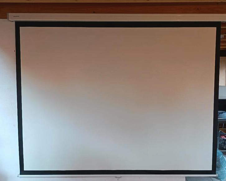 Écran de projection PROJECTA 172 x 229 cm, TV, Hi-fi & Vidéo, Écrans de projection, Comme neuf, Manuel, Enlèvement