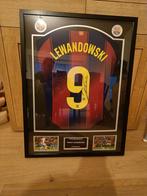 Gesigneerd shirt Lewandowski Barcelona + certificaat, Ophalen of Verzenden, Shirt