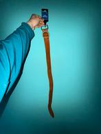 Grote lederen halsband hond 62-70cm