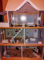 Maison de poupées avec accessoires état neuf., Ophalen, Zo goed als nieuw, Poppenhuis