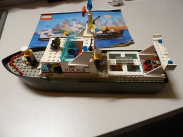 LEGO 4021 Bateau Patrouille de Police 1992 + boîte + notice, Enlèvement ou Envoi, Comme neuf, Ensemble complet, Lego