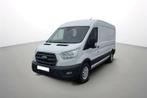 Ford Transit 2.0 TDCi 130Cv L3H2 3PL / CARPLAY / CLIM / BLUE, Auto's, Stof, 213 g/km, 4 cilinders, Wit