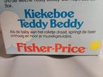 Kiekeboe teddybeer, Ophalen