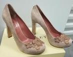 214A* TWIN SET beige pumps 3x lederen topkoffer (40), Nieuw, Pumps, Verzenden, Twin Set