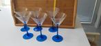 6 glazen voor cocktails, Coupe, champagne,dessert, Ophalen, Zo goed als nieuw, Glas, Glas of Glazen