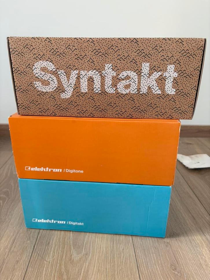 Elektron Digitakt, Digitone, Syntakt, Musique & Instruments, Synthétiseurs, Comme neuf, Autres nombres, Autres marques, Avec connexion MIDI